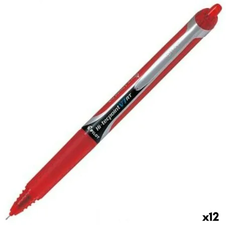 Roller Pen Pilot V7 RT Red 0,5 mm (12 Units) by Pilot, Liquid Ink Rollerball Pens - Ref: S8422453, Price: 23,73 €, Discount: %