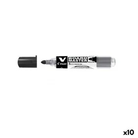 Marker pen/felt-tip pen Pilot V Board Master Whiteboard Rechargeable Black (10 Units) by Pilot, Dry Erase & Wet Erase Markers...