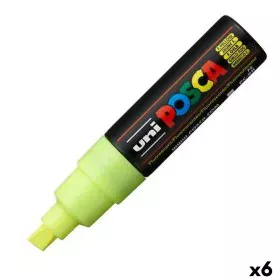 Marcador POSCA PC-8K Fluor Amarillo (6 Unidades) de POSCA, Materiales de dibujo - Ref: S8422529, Precio: 29,56 €, Descuento: %