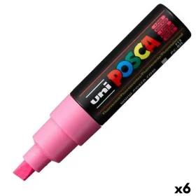 felt-tip pens POSCA PC-8K Pink 6 Units by POSCA, Permanent Markers & Marker Pens - Ref: S8422532, Price: 29,56 €, Discount: %