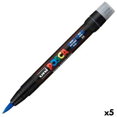 Feutres POSCA PCF-350 Bleu (5 Unités) de POSCA, Stylos feutre - Réf : S8422547, Prix : 29,49 €, Remise : %