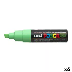 Marker pen/felt-tip pen POSCA PC-8K Light Green (6 Units) by POSCA, Fineliners - Ref: S8422553, Price: 30,86 €, Discount: %