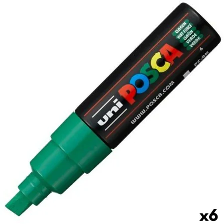 Marqueur POSCA PC-8K Vert (6 Unités) de POSCA, Stylos feutre - Réf : S8422554, Prix : 29,56 €, Remise : %