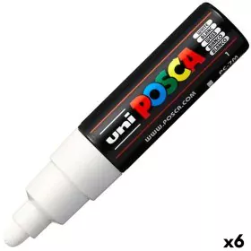 Felt-tip pens POSCA PC-7M White (6 Units) by POSCA, Permanent Markers & Marker Pens - Ref: S8422564, Price: 29,56 €, Discount: %