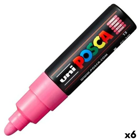 Pennarello POSCA PC-7M Rosa (6 Unità) di POSCA, Materiali da disegno - Rif: S8422573, Prezzo: 29,56 €, Sconto: %