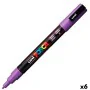 Marcador POSCA PC-3M Violeta (6 Unidades) de POSCA, Materiais de desenho - Ref: S8422587, Preço: 19,71 €, Desconto: %