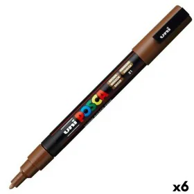 Marqueur POSCA PC-3M Marron (6 Unités) de POSCA, Matériel de dessin - Réf : S8422590, Prix : 19,71 €, Remise : %