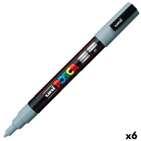 Rotulador POSCA PC-3M Gris (6 Unidades) de POSCA, Rotuladores de punta fina - Ref: S8422591, Precio: 20,57 €, Descuento: %