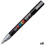 Marcador POSCA PC-3M Plateado (6 Unidades) de POSCA, Materiales de dibujo - Ref: S8422594, Precio: 19,71 €, Descuento: %