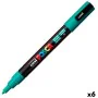 Marker pen/felt-tip pen POSCA PC-3M Emerald Green (6 Units) by POSCA, Fineliners - Ref: S8422596, Price: 19,71 €, Discount: %