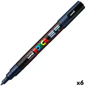 Marker POSCA PC-3M Navy Blue (6 Units) by POSCA, Drawing materials - Ref: S8422603, Price: 19,71 €, Discount: %