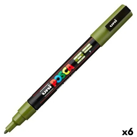 Marcador POSCA PC-3M Verde (6 Unidades) de POSCA, Materiais de desenho - Ref: S8422604, Preço: 19,71 €, Desconto: %