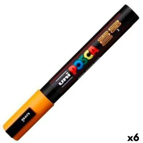 Felt-tip pens POSCA PC-5M Orange (6 Units) by POSCA, Fineliners - Ref: S8422609, Price: 19,90 €, Discount: %