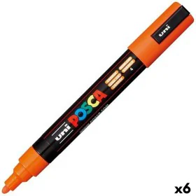 Felt-tip pens POSCA PC-5M Orange (6 Units) by POSCA, Fineliners - Ref: S8422610, Price: 19,90 €, Discount: %