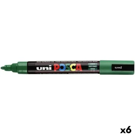 Rotuladores POSCA PC-5M Verde (6 Unidades) de POSCA, Marcadores de ponta fina - Ref: S8422612, Preço: 20,78 €, Desconto: %