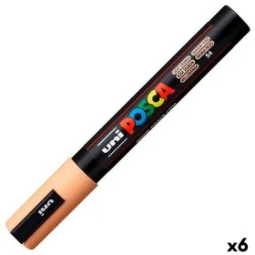 Felt-tip pens POSCA PC-5M Orange (6 Units) by POSCA, Fineliners - Ref: S8422618, Price: 19,90 €, Discount: %