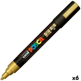 Feutres POSCA PC-5M Doré (6 Unités) de POSCA, Stylos feutre - Réf : S8422622, Prix : 19,90 €, Remise : %