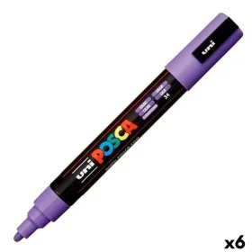 Marker POSCA PC-5M Lilac (6 Units) by POSCA, Drawing materials - Ref: S8422627, Price: 19,90 €, Discount: %