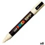 Feutres POSCA PC-5M Ivoire (6 Pièces) (6 Unités) de POSCA, Stylos feutre - Réf : S8422629, Prix : 20,78 €, Remise : %