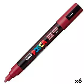 Feutres POSCA PC-5M Bordeaux (6 Unités) de POSCA, Stylos feutre - Réf : S8422631, Prix : 19,90 €, Remise : %