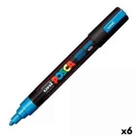 Filzstifte POSCA PC-5M Blau (6 Stück) von POSCA, Fineliner - Ref: S8422634, Preis: 19,90 €, Rabatt: %