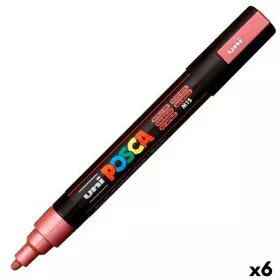 Marqueur POSCA PC-5M Rouge (6 Unités) de POSCA, Matériel de dessin - Réf : S8422635, Prix : 19,90 €, Remise : %