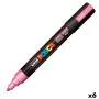 Marker pen/felt-tip pen POSCA PC-5M Pink (6 Units) by POSCA, Fineliners - Ref: S8422637, Price: 19,90 €, Discount: %