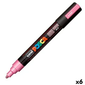 Rotulador POSCA PC-5M Rosa (6 Unidades) de POSCA, Rotuladores de punta fina - Ref: S8422637, Precio: 19,90 €, Descuento: %