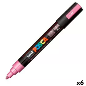 Filzstift POSCA PC-5M Rosa (6 Stück) von POSCA, Fineliner - Ref: S8422637, Preis: 19,90 €, Rabatt: %