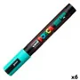 Marker POSCA PC-5M Turquoise Green (6 Units) by POSCA, Drawing materials - Ref: S8422640, Price: 19,90 €, Discount: %