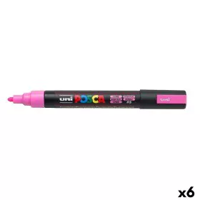 Evidenziatore POSCA PC-5M Rosa (6 Unità) di POSCA, Materiali da disegno - Rif: S8422645, Prezzo: 19,90 €, Sconto: %