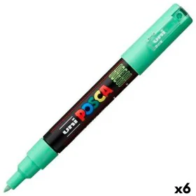 Pennarello POSCA PC-1M Verde Chiaro (6 Unità) di POSCA, Penne a punta porosa - Rif: S8422651, Prezzo: 19,00 €, Sconto: %