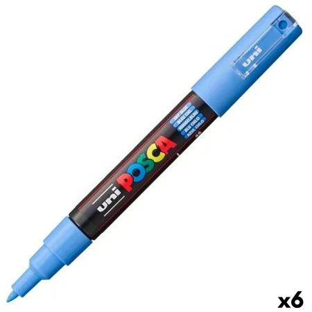 Felt-tip pens POSCA PC-1M Sky blue (6 Units) by POSCA, Fineliners - Ref: S8422662, Price: 19,83 €, Discount: %