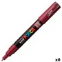 Filzstift POSCA PC-1M Rot Burgunderrot (6 Stück) von POSCA, Fineliner - Ref: S8422666, Preis: 19,00 €, Rabatt: %