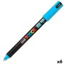 Feutres POSCA PC-1MR Bleu Bleu clair (6 Unités) de POSCA, Stylos feutre - Réf : S8422672, Prix : 18,85 €, Remise : %