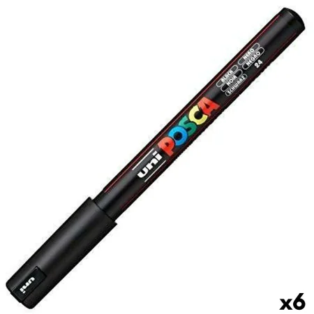 Pennarello POSCA PC-1MR Nero (6 Unità) di POSCA, Penne a punta porosa - Rif: S8422676, Prezzo: 18,09 €, Sconto: %