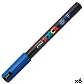 Rotuladores POSCA PC-1MR Azul (6 Unidades) de POSCA, Rotuladores de punta fina - Ref: S8422677, Precio: 18,85 €, Descuento: %