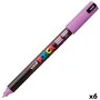 Marker pen/felt-tip pen POSCA PC-1MR Lavendar (6 Units) by POSCA, Fineliners - Ref: S8422687, Price: 18,09 €, Discount: %