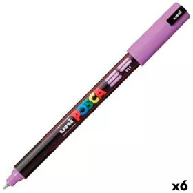 Marker pen/felt-tip pen POSCA PC-1MR Lavendar (6 Units) by POSCA, Fineliners - Ref: S8422687, Price: 18,09 €, Discount: %