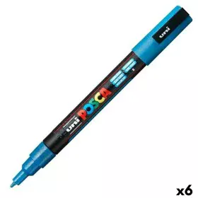 Marker POSCA PC-3ML Blau Hellblau (6 Stück) von POSCA, Zeichnungsmaterialien - Ref: S8422691, Preis: 19,71 €, Rabatt: %