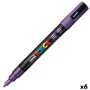 Marker POSCA PC-3ML Violet (6 Units) by POSCA, Drawing materials - Ref: S8422693, Price: 20,57 €, Discount: %