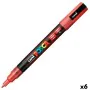 Marcador POSCA PC-3ML Rojo (6 Unidades) de POSCA, Materiales de dibujo - Ref: S8422695, Precio: 19,71 €, Descuento: %