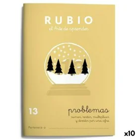 Caderno quadriculado Rubio Nº 13 A5 Espanhol 20 Folhas (10 Unidades) de Rubio, Livros de exercícios - Ref: S8422732, Preço: 1...