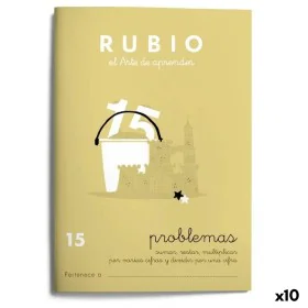 Cahier de maths Rubio Nº15 A5 Espagnol 20 Volets (10 Unités) de Cuadernos Rubio, Cahiers - Réf : S8422734, Prix : 12,48 €, Re...