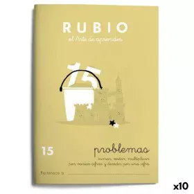 Mathematik-Heft Rubio Nº15 A5 Spanisch 20 Blatt (10 Stück) von Cuadernos Rubio, Schulhefte - Ref: S8422734, Preis: 13,00 €, R...