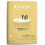 Caderno quadriculado Rubio Nº 16 A5 Espanhol 20 Folhas (10 Unidades) de Rubio, Livros de exercícios - Ref: S8422735, Preço: 1...