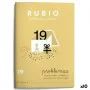 Caderno quadriculado Rubio Nº19 A5 Espanhol 20 Folhas (10 Unidades) de Cuadernos Rubio, Livros de exercícios - Ref: S8422738,...