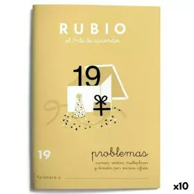 Cahier de maths Rubio Nº19 A5 Espagnol 20 Volets (10 Unités) de Cuadernos Rubio, Cahiers - Réf : S8422738, Prix : 13,00 €, Re...