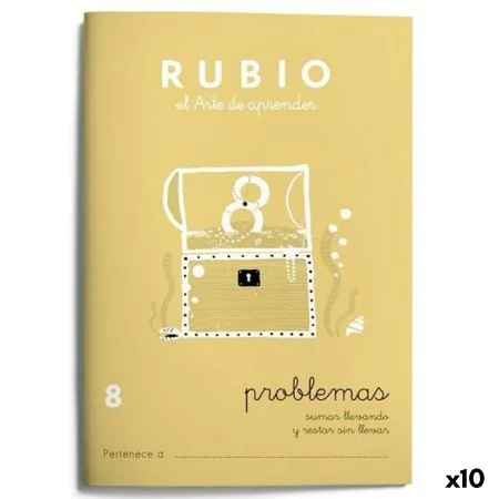 Cahier de maths Rubio Nº 8 A5 Espagnol 20 Volets (10 Unités) de Rubio, Cahiers - Réf : S8422751, Prix : 12,48 €, Remise : %