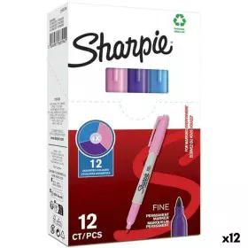 Permanent marker Sharpie Purple Pink Turquoise (12 Units) by Sharpie, Permanent Markers & Marker Pens - Ref: S8422780, Price:...